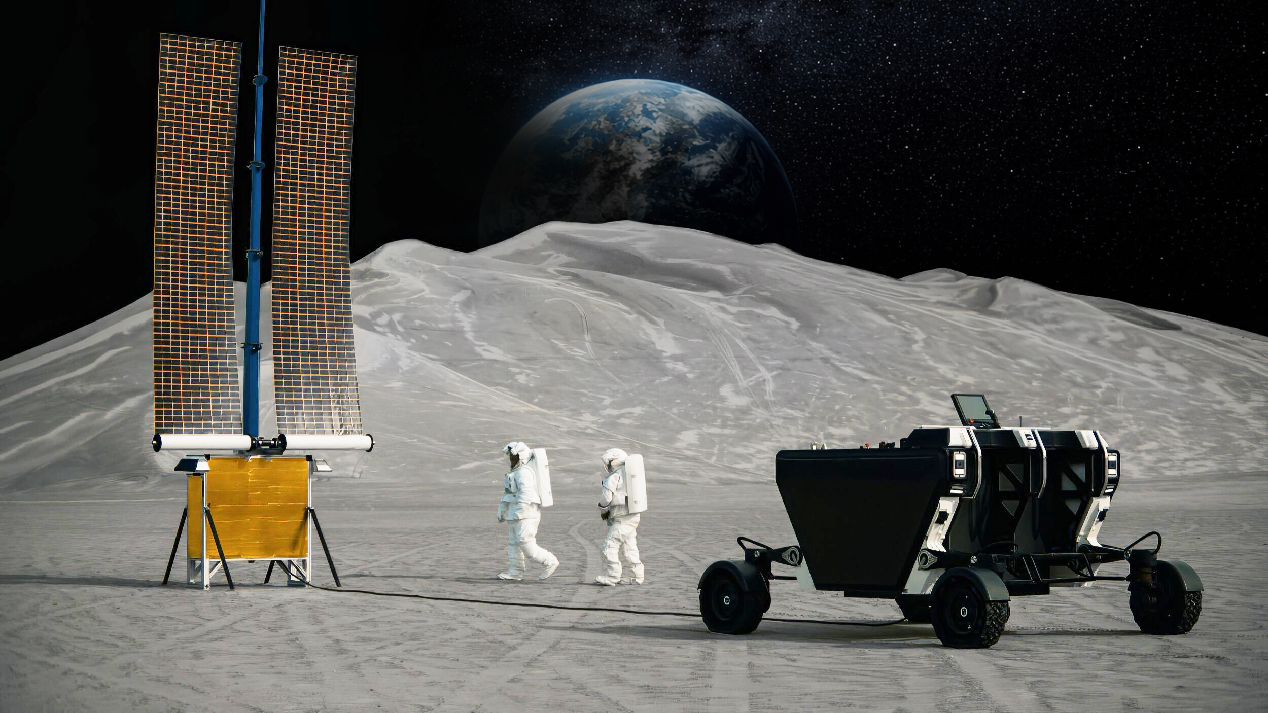 Cinematic automotive shot